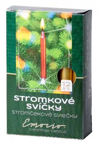 Svíčky stromkové Zlaté 12ks č.18664 Svíčky stromkové Zlaté 12ks č.18664 - Drogerie Osvěžovače a svíčky Svíčky ostatní